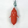 Laid-Back Camp Haniwa Wiener Solid Rubber Strap (Anime Toy)