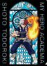My Hero Academia Stained Glass Style Clear File Shoto Todoroki (Anime Toy)