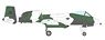 U.S. Air Force Fairchild A-10A Thunderbolt II - 18th Tactical Fighter Squadron, 343rd Composite Wing, Eielsen Air Base, `Exercise Cool Snow Hog`, Alaska 1982 - 80-0221 (Pre-built Aircraft)