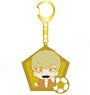 Blue Lock Street Chara Metal Key Ring [E: Jingo Raichi] (Anime Toy)