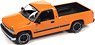 2002 Chevy Silverado Orange (Diecast Car)