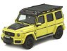 Brabus G-Class with Adventure Package Mercedes-AMG G63-2020- Electric Beam Yellow (Diecast Car)