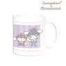Evangelion x Cinnamoroll Shinji / Type-01 Cinnamoroll Mug Cup (Anime Toy)