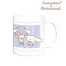 Evangelion x Cinnamoroll Kaworu / Cinnamoroll Mug Cup (Anime Toy)