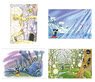 Klonoa Post Card Set C (Set of 4) (Anime Toy)