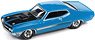 1971 フォード トリノ コブラ グラバー ブルー/ブラック (ミニカー)
