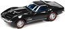 1969 Chevy Corvette Black (Diecast Car)