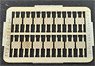 Roof Step for J.N.R. Old Electric Cars (14 Pieces) (Model Train)