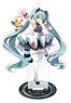 Hatsune Miku x Rascal 2022 Acrylic Key Ring w/Stand [Hatsune Miku] (Anime Toy)