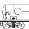 1/80(HO) Type TAKI4000 Tanker Type B Kit (Unassembled Kit) (Model Train)