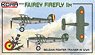 Fairey Firefly IIM Belgian Fighter & Trainer in WWII (Plastic model)