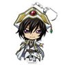 Code Geass Lelouch of the Rebellion Puni Colle! Key Ring (w/Stand) Lelouch Emperor Ver. (Anime Toy)