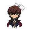Code Geass Lelouch of the Rebellion Puni Colle! Key Ring (w/Stand) Suzaku Knight of Zero Ver. (Anime Toy)