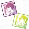 The Blue Orchestra Microfiber Coaster Set Yusuke Sakuma / Toshiki Tsutsui (Anime Toy)