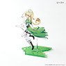 Sword Art Online Acrylic Stand Key Ring Leafa (Anime Toy)
