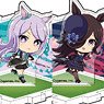 Uma Musume Pretty Derby Chara Petit Acrylic Puzzle Plate Vol.2 (Set of 6) (Anime Toy)