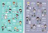 Detective Conan Clear File Set Yuru-Palette Pattern A & Pattern B (Anime Toy)