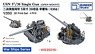 USN 5`` /38 Single Gun (Open Mount) (Plastic model)