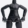 Piccodo Series Body 8 Plus Deformed Doll Body PIC-D003PB Pure Black (Fashion Doll)