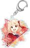 Lycoris Recoil Wet Color Series Acrylic Key Ring Chisato Nishikigi (Anime Toy)