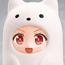 Nendoroid More Kigurumi Face Parts Case (Ghost Cat: White) (PVC Figure)