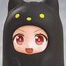 Nendoroid More Kigurumi Face Parts Case (Ghost Cat: Black) (PVC Figure)