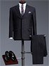 POP Toys Costume 1/6 Mens Suits 2022 Autumn New X36 Navy Blue Stripe (Fashion Doll)