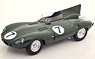 Jaguar D-Type Longnose No.7 24h Le Mans 1955 Rolt-Hamilton (Diecast Car)