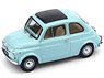 Fiat 500F Close 1965-1972 Marine Blue (Diecast Car)