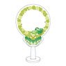 Stand Flower Can Badge Cover Green Favorite (Anime Toy)