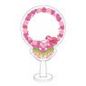Stand Flower Can Badge Cover Pink Favorite (Anime Toy)