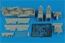 F-16D Fighting Falcon Block 30 Cockpit Set (for Hasegawa) (Plastic model)