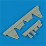 J2M3 Raiden Undercarriage Covers (for Hasegawa) (Plastic model)