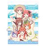 The Quintessential Quintuplets Single Clear File Swimsuit Blue (Anime Toy)