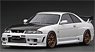 Nissan Skyline GT-R (BCNR33) White] (Diecast Car)