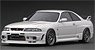 Nissan Skyline GT-R (BCNR33) White (Diecast Car)