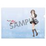 When Will Ayumu Make His Move? [Especially Illustrated] Clear File Maki Cafe School Uniform Ver. (Anime Toy)