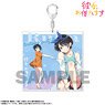 Rent-A-Girlfriend Big Acrylic Key Ring Ruka Sarashina (Anime Toy)