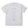 デート・ア・ライブIV 天使 Tシャツ WHITE XL (キャラクターグッズ)