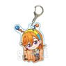 Gyugyutto Acrylic Key Ring Love Live! Superstar!! Kanon Shibuya Vitamin Summer! Ver. (Anime Toy)