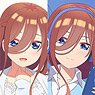 [The Quintessential Quintuplets] [Especially Illustrated] Dakimakura Cover + Can Badge Set Miku (Anime Toy)
