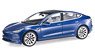 Tesla Model 3 Blue (Diecast Car)