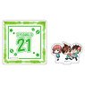 Acrylic Coaster Stand [Eyeshield 21] 01 Sena Kobayakawa & Taro Raimon & Mamori Anezaki (Mini Chara) (Anime Toy)