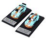 RWB 930 Light Blue/Orange GT Wing & Ducktail Set (Diecast Car)