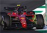 Ferrari F1- 75 GP Australian 2022 C.Sainz-Styrofoam Base *Die-Cast (Diecast Car)