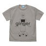 [Laid-Back Camp] Ginger T-Shirt Light Gray M (Anime Toy)