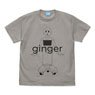 [Laid-Back Camp] Ginger T-Shirt Light Gray XL (Anime Toy)