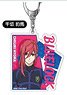 Acrylic Key Ring Blue Lock 03 Hyoma Chigiri AK (Anime Toy)