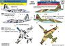 War Losses - Ukrainian and Russian Destroyed SU-25s Decal Sheet (Decal)