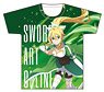 Sword Art Online Full Graphic T-Shirt C Leafa (Anime Toy)